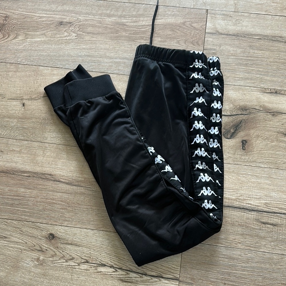 Vintage Kappa Black Track Pants